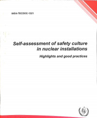Self-Assessment of Safety Culture in Nuclear Installations, Highlights and Good Practices