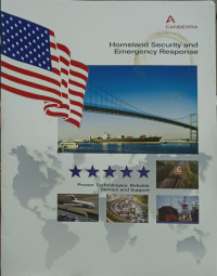 Homeland Security and Emergency Response