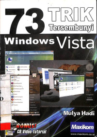 73 Trik Tersembunyi Windows Vista + CD (D0057)