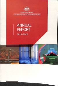 Australian Safeguards and Non-proliferation Office: Annual Report 2015-2016