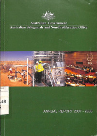 Australian Safeguards and Non-proliferation Office: Annual Report 2007-2008