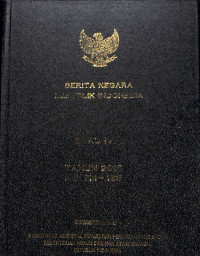 Berita Negara RI Buku IV Tahun 2015 No. 101 - 186