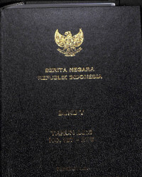 Berita Negara RI Buku V Tahun 2015 No. 187 - 275