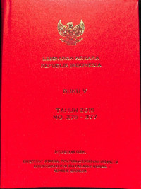 Lembaran Negara RI Buku V Tahun 2015 No. 275 - 377