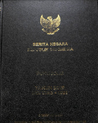 Berita Negara RI Buku XXXI Tahun 2015 No. 1533 - 1591