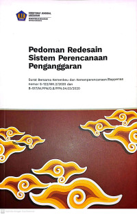 Pedoman Redesain Sistem Perencanaan Penganggaran Surat Bersama Kemenkeu dan Kemenperencanaan/Bapennas