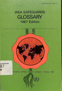 IAEA Safeguards: Glossary 1987 Edition