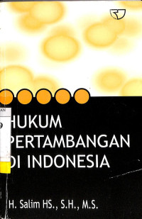 Hukum Pertambangan di Indonesia