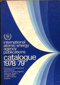 International Atomic Energy Agency Publications: Catalogue 1978/79