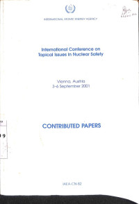 International Conference on Topical Issues in Nuclear Safety, Vienna, Austria 3-6 September 2001