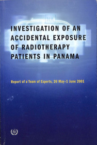 Investigation of an Accidental Exposure of Radiotherapy Patients in Panama