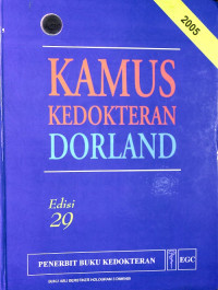 Kamus Kedokteran Dorland Edisi 29