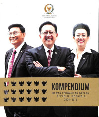 Kompendium Dewan Perwakilan Daerah RI 2004-2015