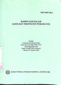 Komputasi dalam Sains dan Teknologi Nuklir XVII