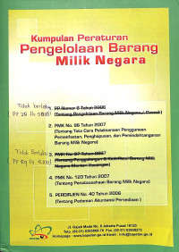 Kumpulan Peraturan Pengelolaan Barang Milik Negara