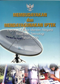 Laporan Kantor Menteri Negara Riset dan Teknologi Tahun 2000