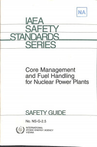 Core Management and Fuel Handling for Nuclear Power Plants