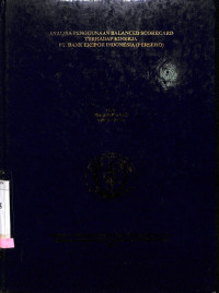 Analisa Penggunaan Balanced Scorecard Terhadap Kinerja PT. Bank Ekspor Indonesia (Persero)