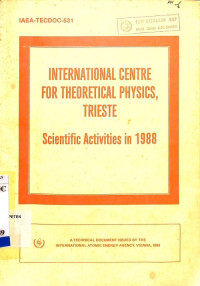 International Centre for Theoretical Physics, Trieste, Scientific Activities in 1988