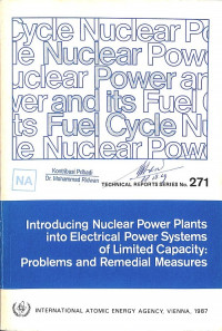 Introducing Nuclear Power Plants into Electrical Power Systems of Limited Capacity: Problems and Remedial Measures