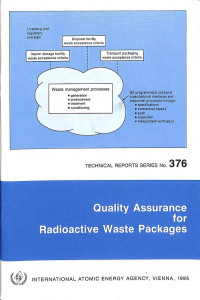 Quality Assurance for Radioactive Waste Packages