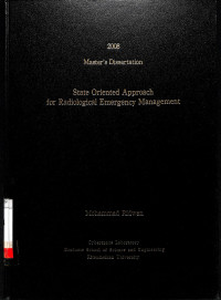 State Oriented Approach for Radiological Emergency Management