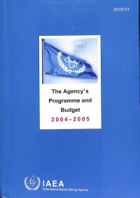 The Agency's Programme and Budget 2004-2005