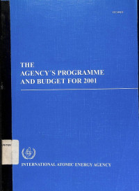 The Agency's Programme and Budget for 2001