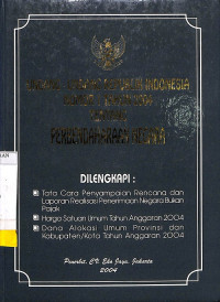 Undang-Undang RI Nomor 1 Tahun 2004 Tentang Perbendaharaan Negara