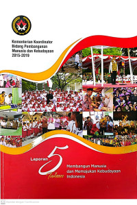 Kementerian Koordinator Bidang Pembangunan Manusia dan Kebudayaan Laporan 5 Tahun, 2015-2019