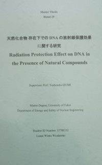 Radiation Protection Effect on DNA in the Presence of Nartural Compounds