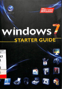 Windows 7 Starter Guide