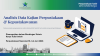 Image of Analisis Data Kajian Perpustakaan dan Kepustakawanan