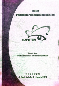 Image of Buku Panduan Pemantauan Radiasi