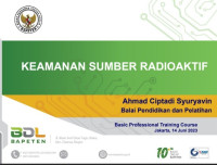 Keamanan Sumber Radioaktif (PPT)