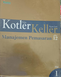 Image of Manajemen Pemasaran Edisi 12 jilid 1