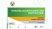 PENGENALAN SAFEGUARDS DAN PROTEKSI FISIK (PPT)