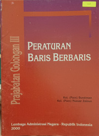 Image of Peraturan Baris-Berbaris