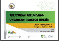 Peraturan Perundang-Undangan Reaktor Nuklir