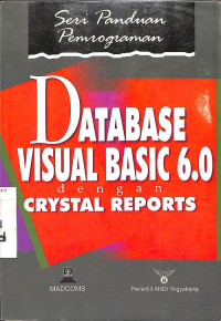 Database Visual Basic 6.0 dengan Crystal Reports