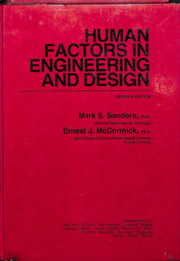 Human Factors in Engineering and Design, Seventh Edition