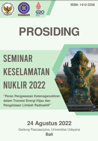 Prosiding Seminar Keselamatan Nuklir 2022: Peran Pengawsan Ketenaganukliran dalam Transisi Energi Hijau dan Pengelolaan Radioaktif