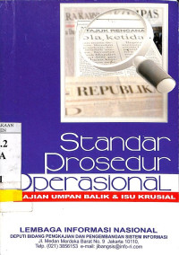 Standar Prosedur Operasional: Kajian Umpan Balik dan Isu Krusial