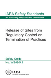 Release of Sites from Regulatory Control on Termination of Practices, Safety Guides