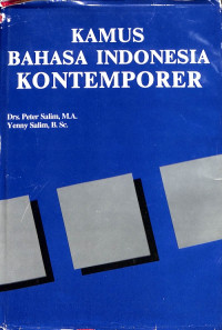 Kamus Bahasa Indonesia Kontemporer, Edisi Kedua