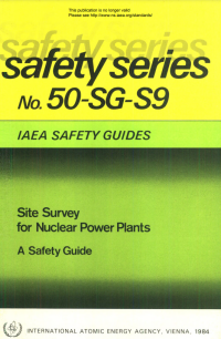 Site Survey for Nuclear Power Plants | Safety Series No. 50-SG-S9 IAEA Safety Guides
