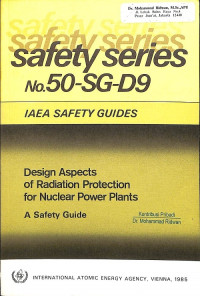Design Aspects of Radiation Protection for Nuclear Power Plants, A Safety Guide