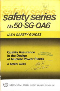 Quality Assurance in the Design of Nuclear Power Plants, A Safety Guide