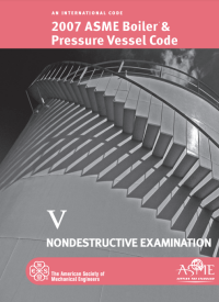 ASME Section V:Nondestructive Examination